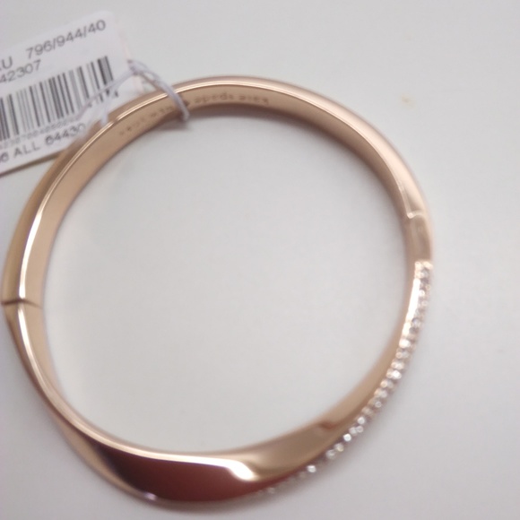 Kate Spade New Rose Gold Rhinestone Bracelet
